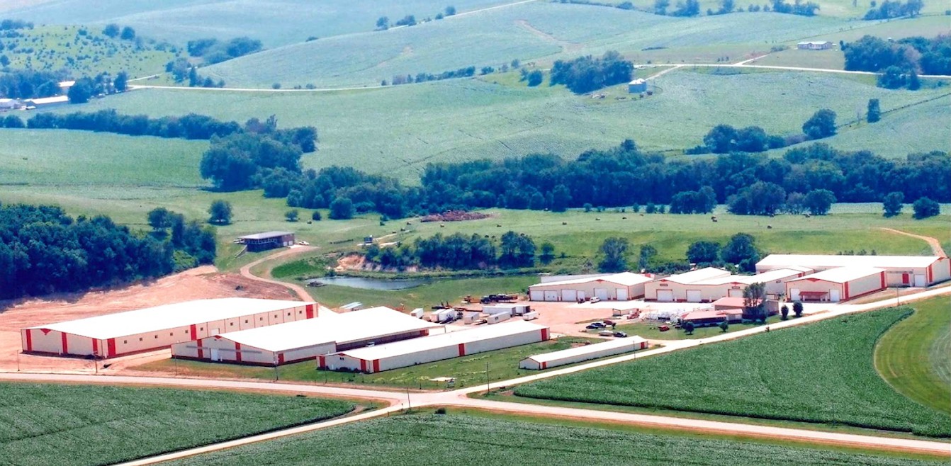 Aerial photo of our facility